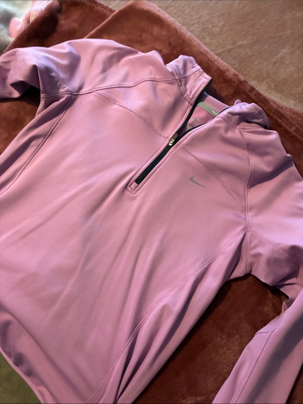 Nike Men’s Lavender Half-Zip Training Pullover